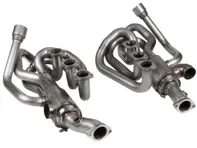 Header set with heat exhchangers OD 44 mm, Stainless steel. Porsche 911 Bursch - 1623107312, 91.911BURSCH44 - 1623107312